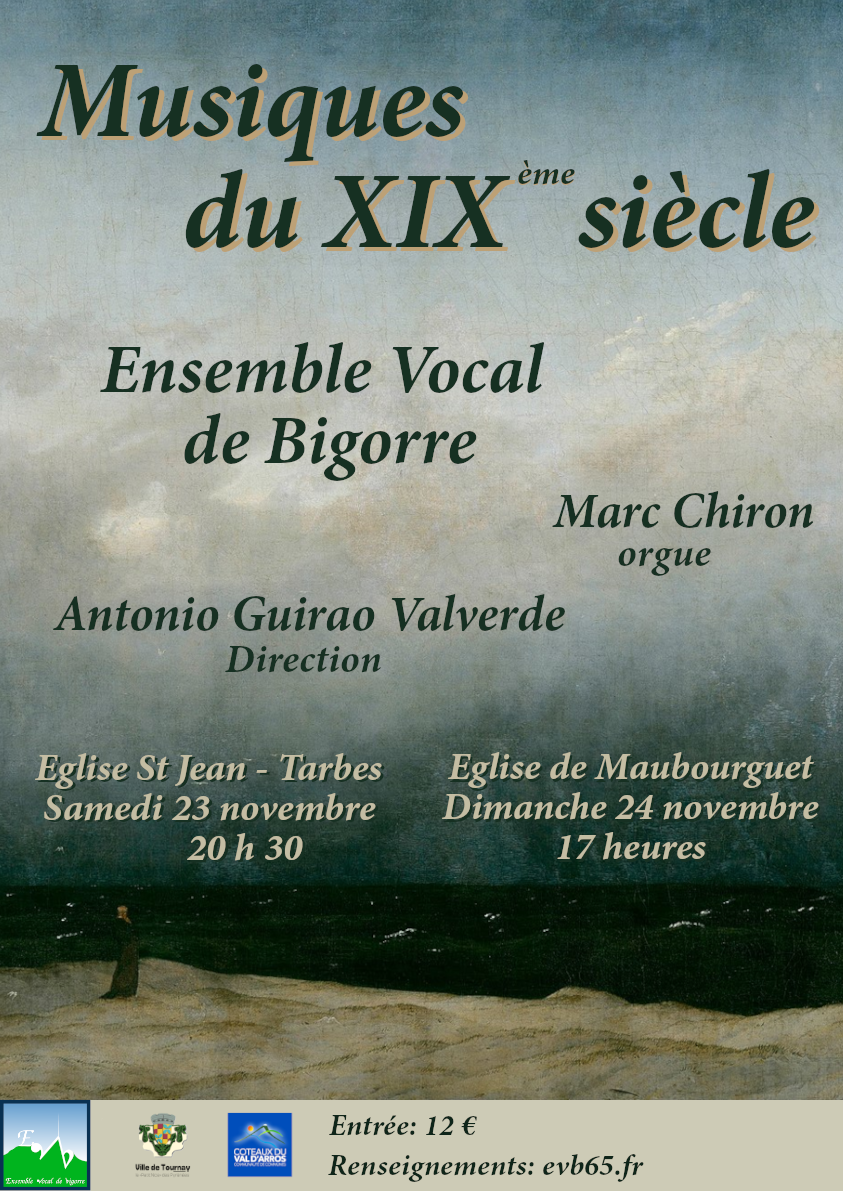 Affiche du Concert musiques romantiques